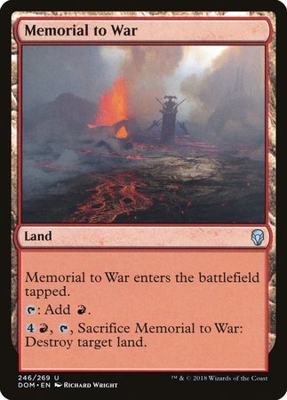 Memorial to War [Dominaria] | GnG Games