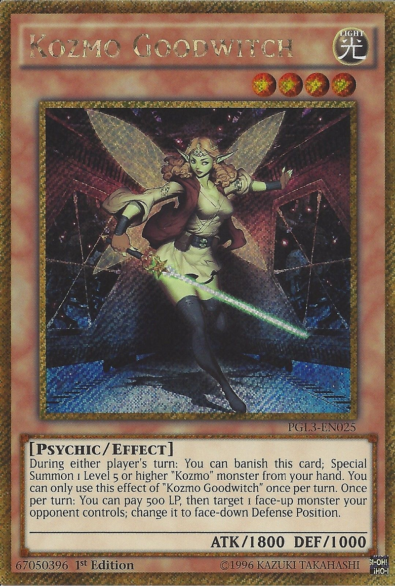 Kozmo Goodwitch [PGL3-EN025] Gold Secret Rare | GnG Games