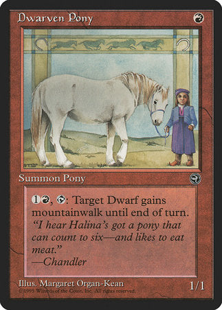 Dwarven Pony [Homelands] | GnG Games
