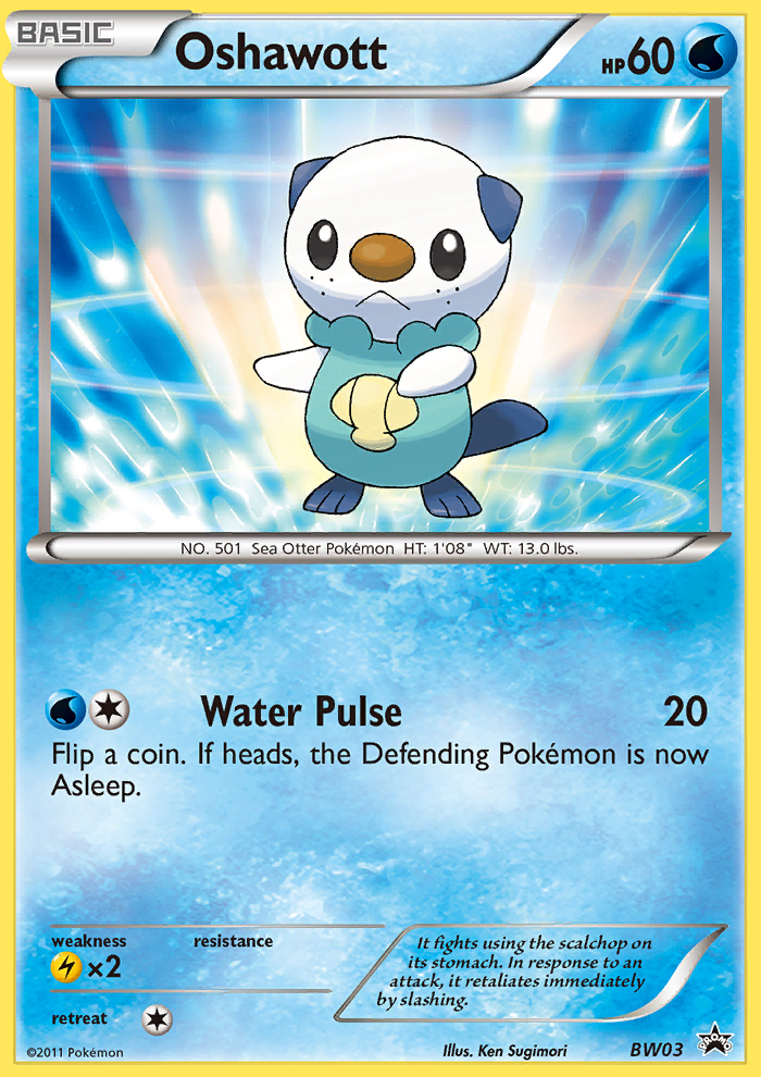 Oshawott (BW03) [Black & White: Black Star Promos] | GnG Games