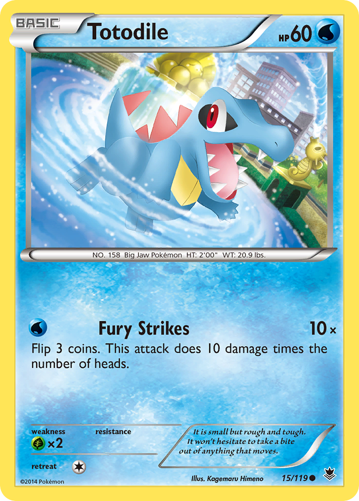 Totodile (15/119) [XY: Phantom Forces] | GnG Games