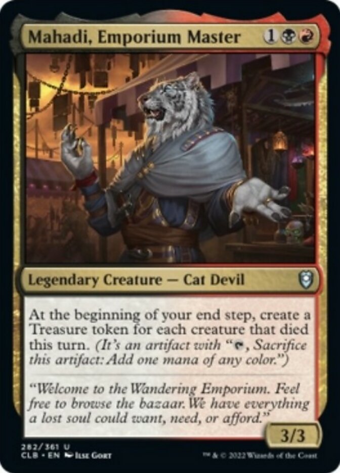 Mahadi, Emporium Master [Commander Legends: Battle for Baldur's Gate] | GnG Games