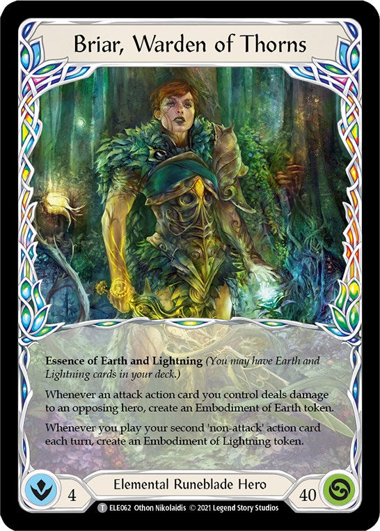 Briar, Warden of Thorns // Briar [ELE062 // ELE063] (Tales of Aria Unlimited) | GnG Games