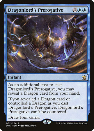 Dragonlord's Prerogative [Dragons of Tarkir] | GnG Games