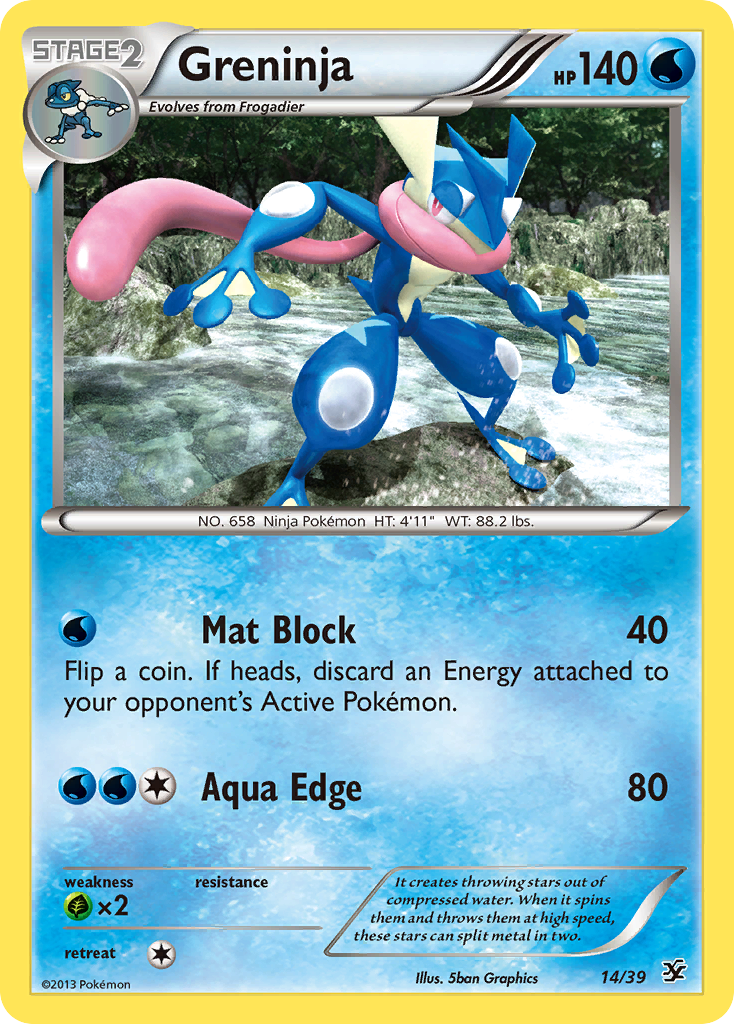 Greninja (14/39) [XY: Kalos Starter Set] | GnG Games