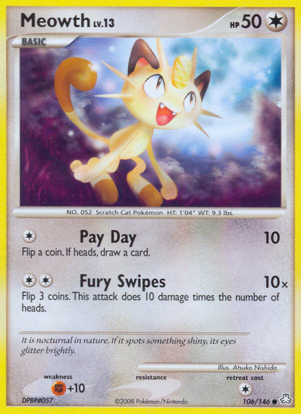 Meowth (106/146) [Diamond & Pearl: Legends Awakened] | GnG Games