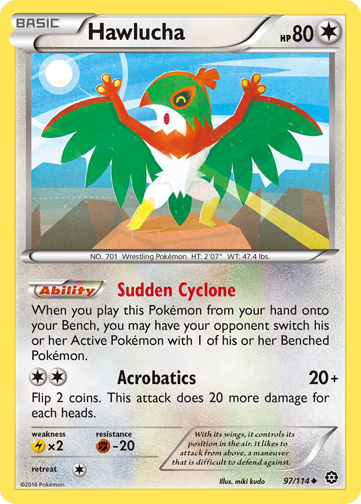 Hawlucha (97/114) [XY: Steam Siege] | GnG Games