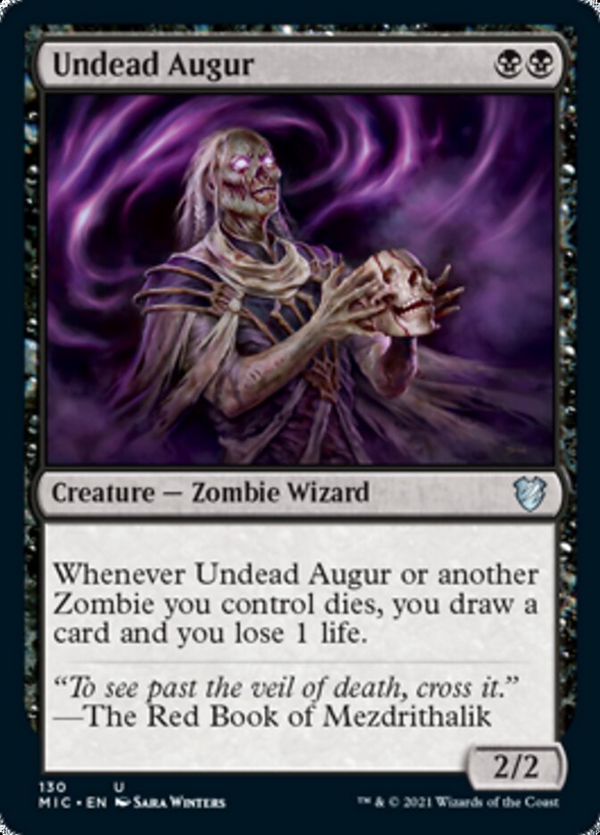 Undead Augur [Innistrad: Midnight Hunt Commander] | GnG Games