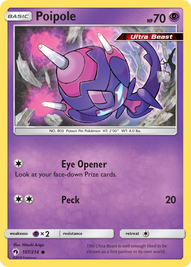 Poipole (107/214) [Sun & Moon: Lost Thunder] | GnG Games
