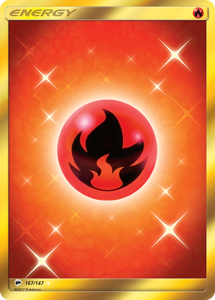 Fire Energy (167/147) [Sun & Moon: Burning Shadows] | GnG Games