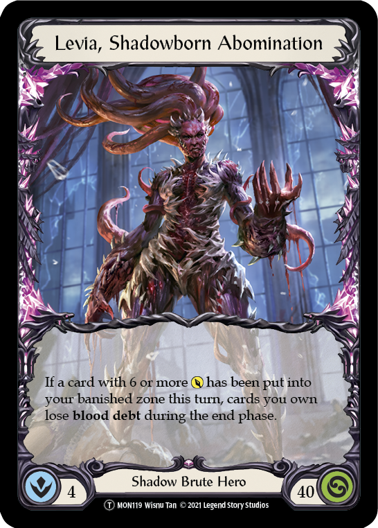 Levia, Shadowborn Abomination // Levia [U-MON119 // U-MON120] Unlimited Normal | GnG Games