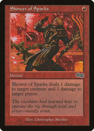Shower of Sparks [Urza's Saga] | GnG Games