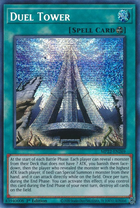 Duel Tower [MP22-EN269] Prismatic Secret Rare | GnG Games