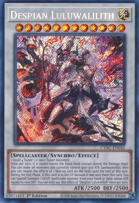 Despian Luluwalilith [CYAC-EN042] Secret Rare | GnG Games