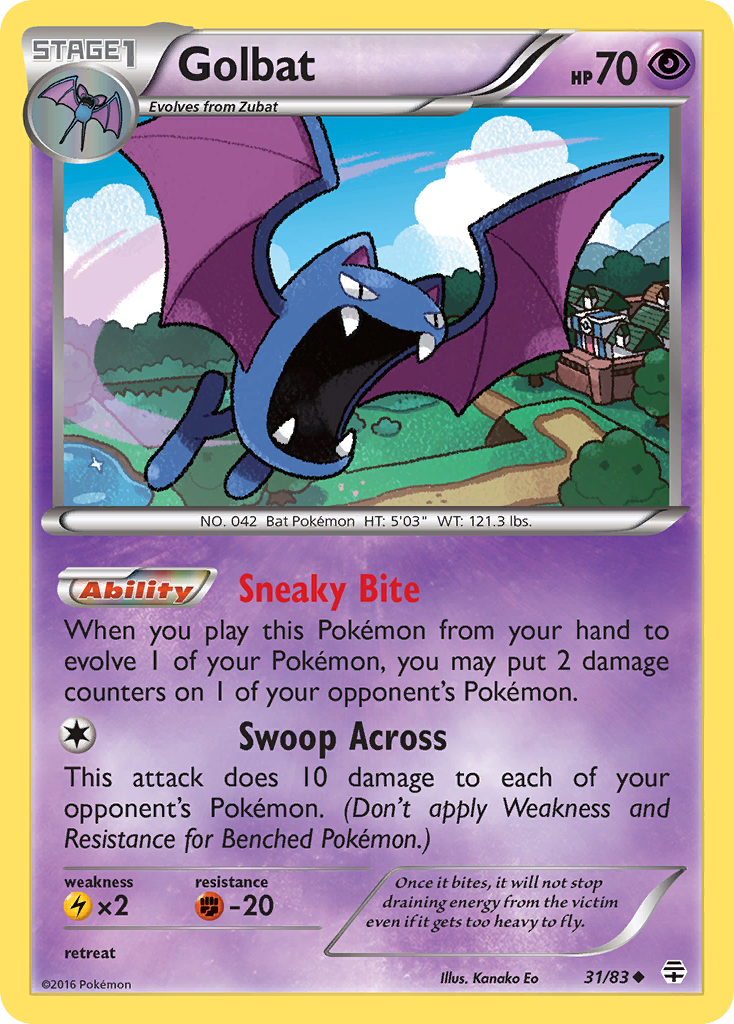 Golbat (31/83) [XY: Generations] | GnG Games