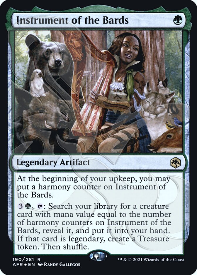 Instrument of the Bards (Ampersand Promo) [Dungeons & Dragons: Adventures in the Forgotten Realms Promos] | GnG Games