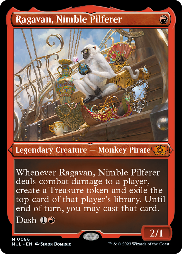 Ragavan, Nimble Pilferer (Foil Etched) [Multiverse Legends] | GnG Games