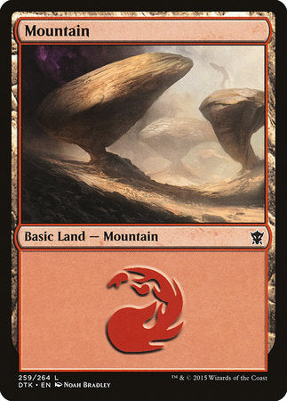 Mountain (259) [Dragons of Tarkir] | GnG Games