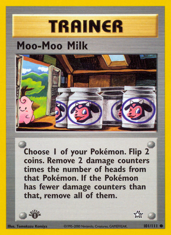 Moo-Moo Milk (101/111) [Neo Genesis 1st Edition] | GnG Games