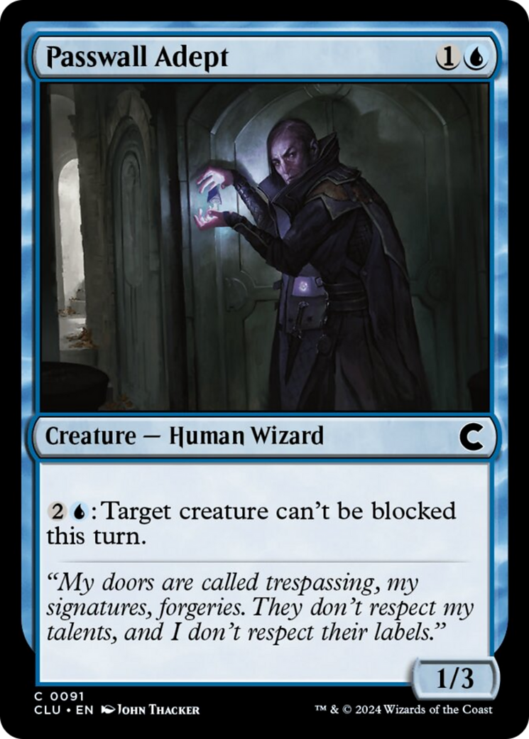 Passwall Adept [Ravnica: Clue Edition] | GnG Games