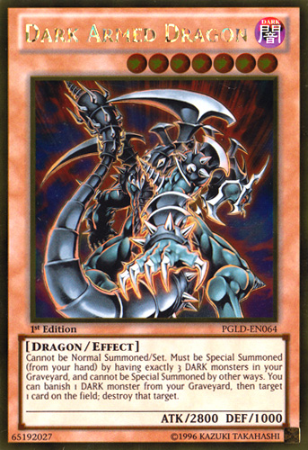 Dark Armed Dragon [PGLD-EN064] Gold Rare | GnG Games