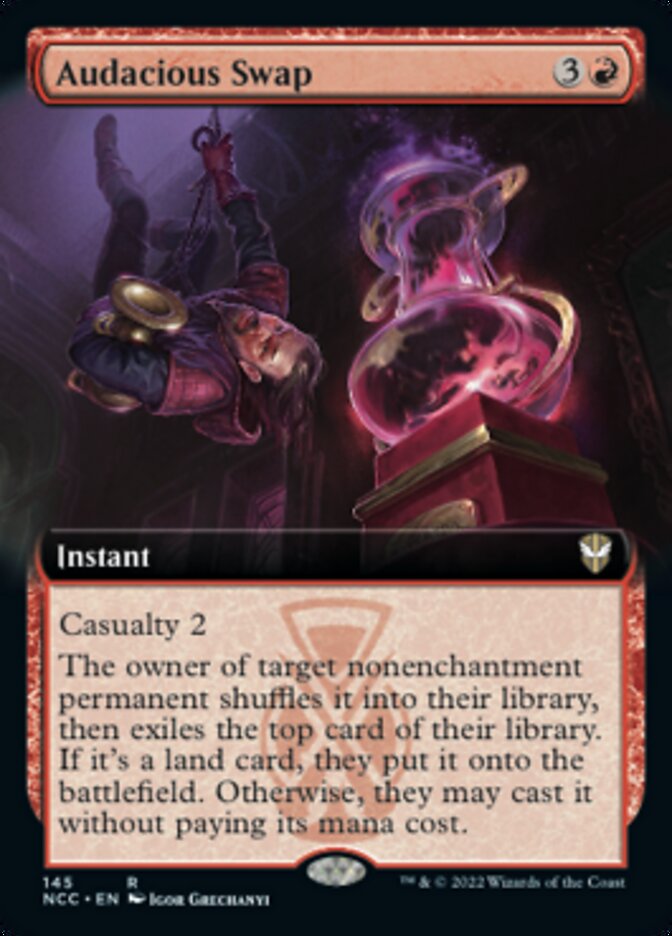 Audacious Swap (Extended Art) [Streets of New Capenna Commander] | GnG Games