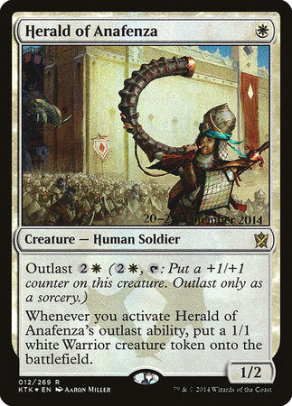 Herald of Anafenza [Khans of Tarkir Promos] | GnG Games