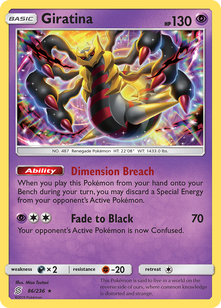 Giratina (86/236) [Sun & Moon: Unified Minds] | GnG Games