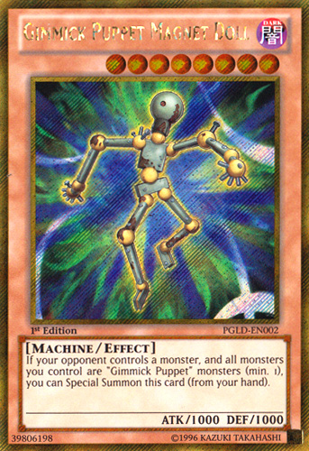 Gimmick Puppet Magnet Doll [PGLD-EN002] Gold Secret Rare | GnG Games