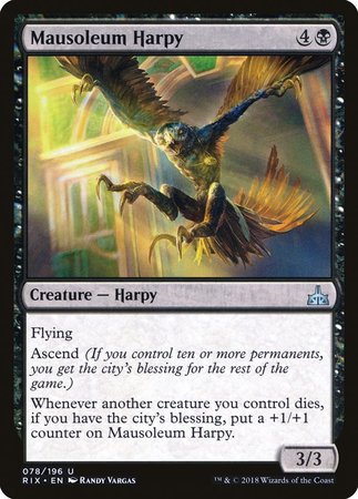 Mausoleum Harpy [Rivals of Ixalan] | GnG Games