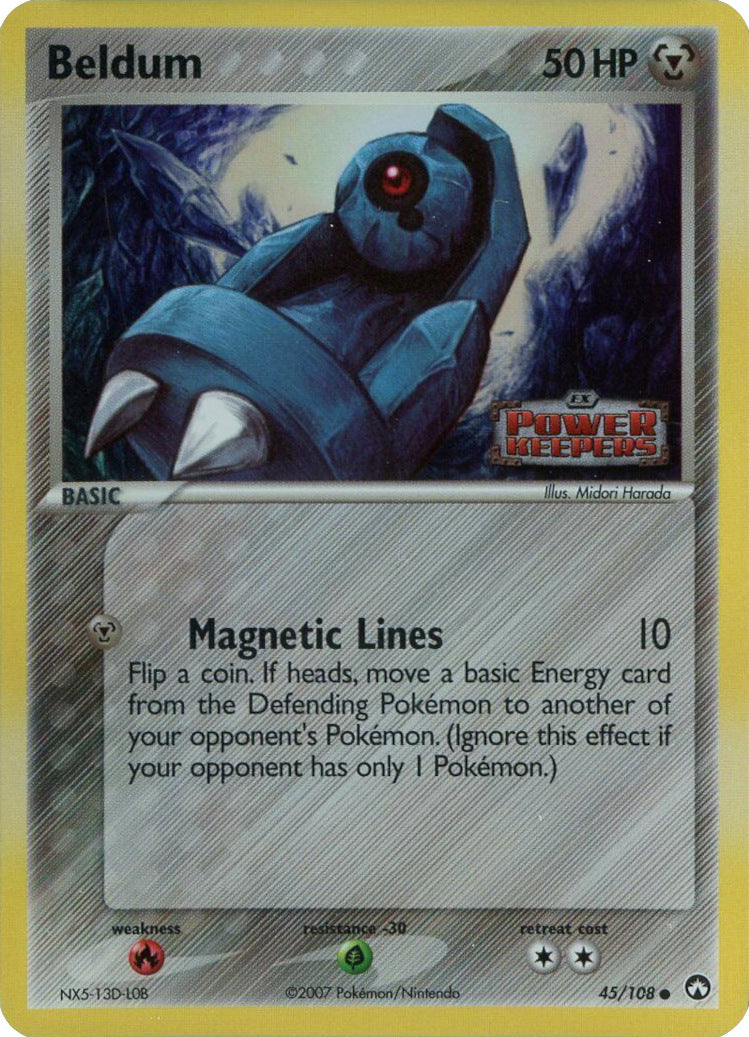 Beldum (45/108) (Stamped) [EX: Power Keepers] | GnG Games