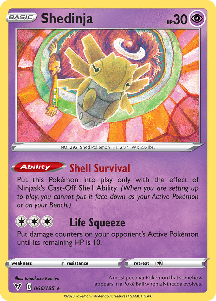 Shedinja (066/185) [Sword & Shield: Vivid Voltage] | GnG Games