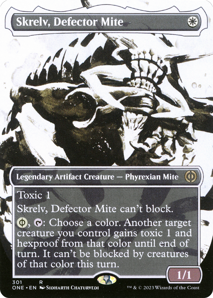 Skrelv, Defector Mite (Borderless Ichor) [Phyrexia: All Will Be One] | GnG Games