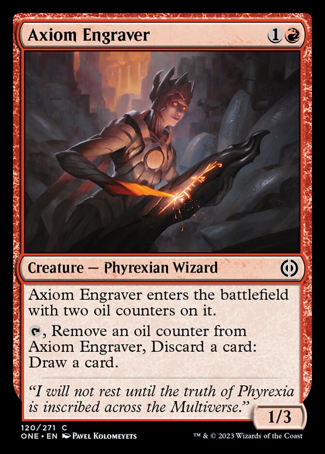 Axiom Engraver [Phyrexia: All Will Be One] | GnG Games