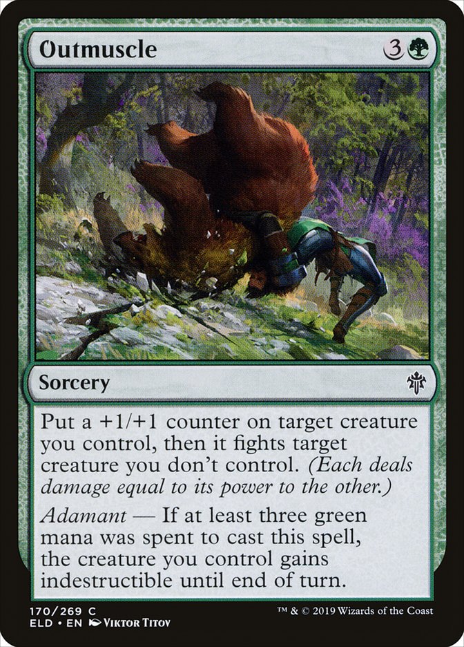 Outmuscle [Throne of Eldraine] | GnG Games