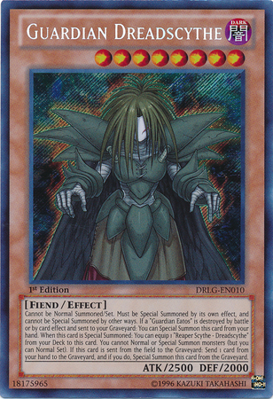 Guardian Dreadscythe [DRLG-EN010] Secret Rare | GnG Games