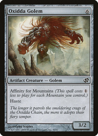 Oxidda Golem [Duel Decks: Jace vs. Chandra] | GnG Games