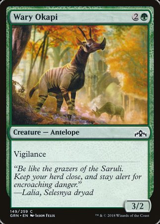 Wary Okapi [Guilds of Ravnica] | GnG Games