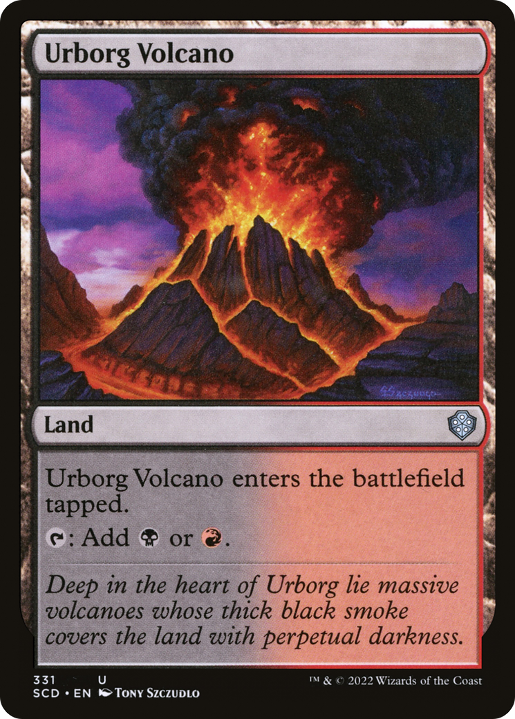 Urborg Volcano [Starter Commander Decks] | GnG Games