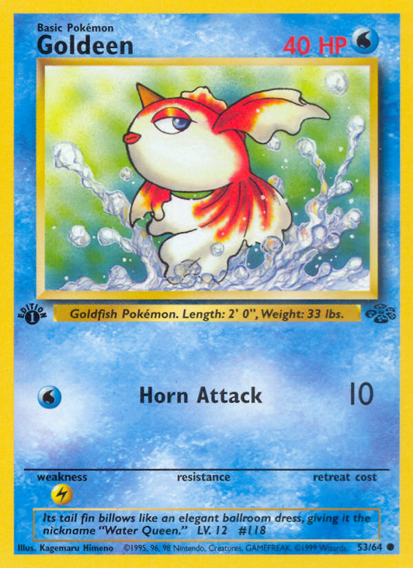 Goldeen (53/64) [Jungle 1st Edition] | GnG Games