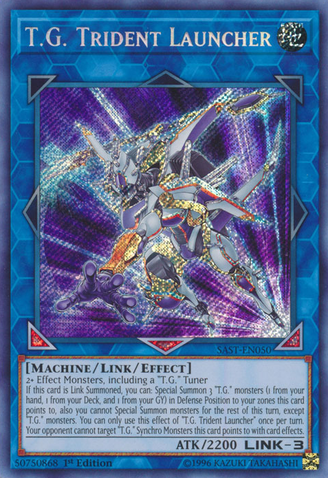 T.G. Trident Launcher [SAST-EN050] Secret Rare | GnG Games