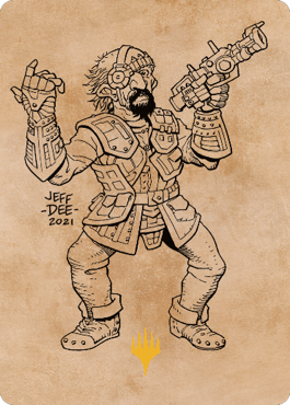Jan Jansen, Chaos Crafter Art Card (Gold-Stamped) [Commander Legends: Battle for Baldur's Gate Art Series] | GnG Games