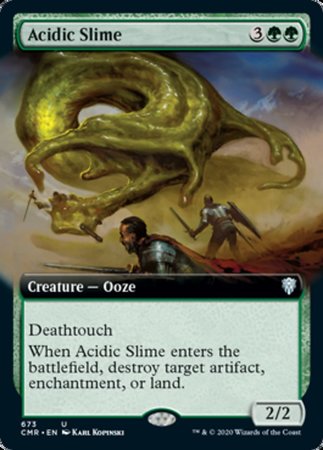 Acidic Slime (Extended Art) [Commander Legends] | GnG Games