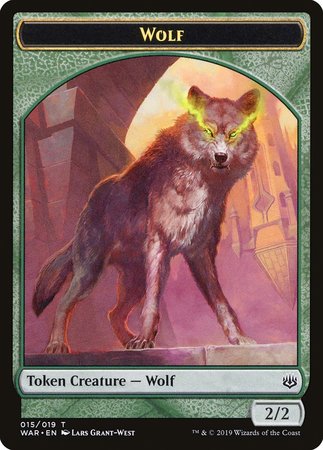 Wolf Token [War of the Spark Tokens] | GnG Games