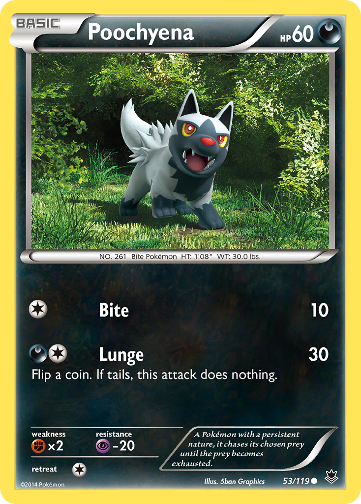 Poochyena (53/119) [XY: Phantom Forces] | GnG Games