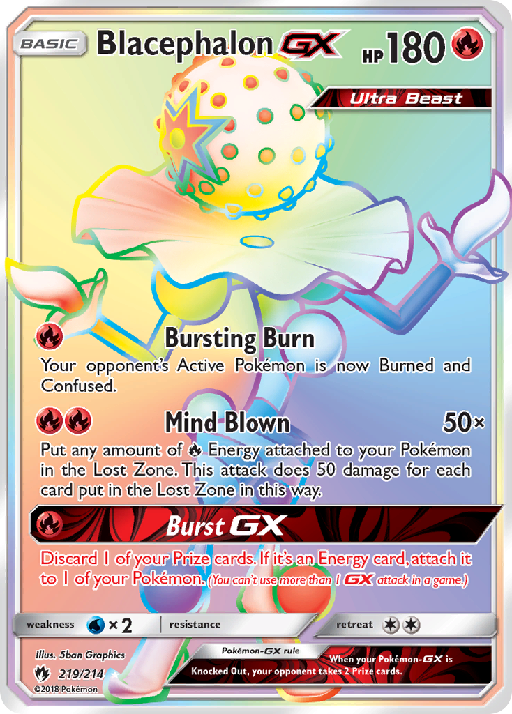 Blacephalon GX (219/214) [Sun & Moon: Lost Thunder] | GnG Games