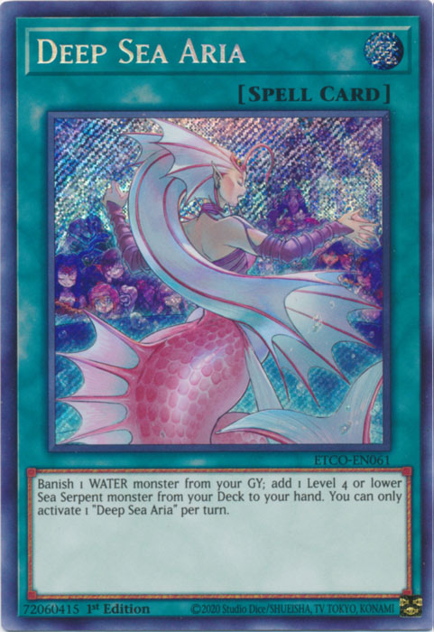 Deep Sea Aria [ETCO-EN061] Secret Rare | GnG Games