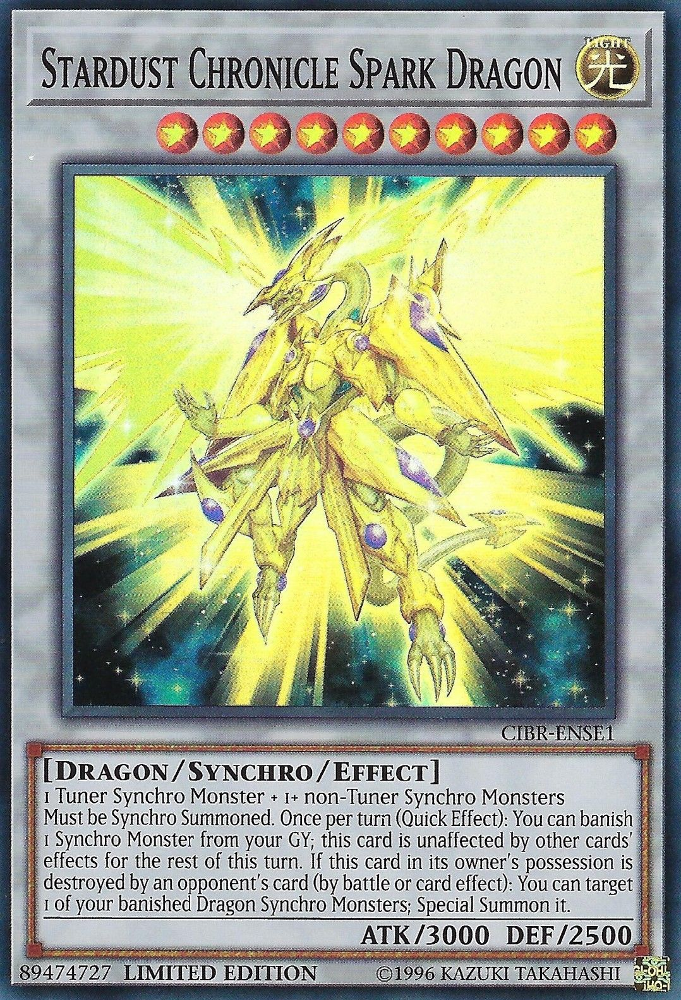 Stardust Chronicle Spark Dragon [CIBR-ENSE1] Super Rare | GnG Games