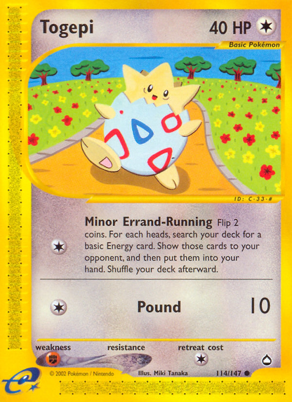 Togepi (114/147) [Aquapolis] | GnG Games