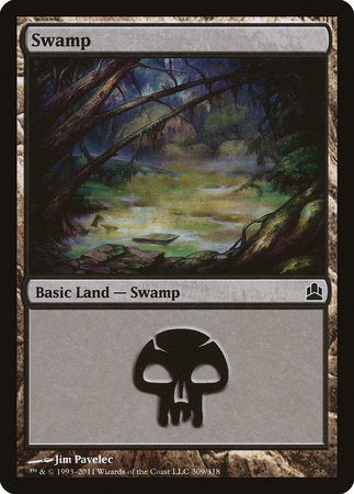 Swamp (309) [Commander 2011] | GnG Games